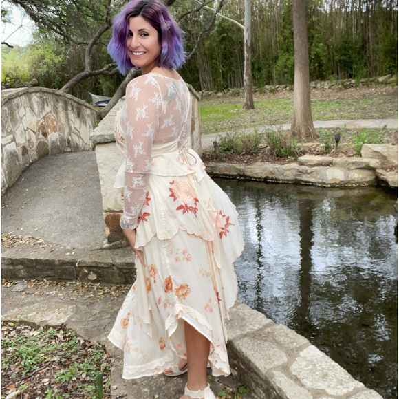 Free People Audrey Embroidered Maxi Dress - Picture 3 of 13